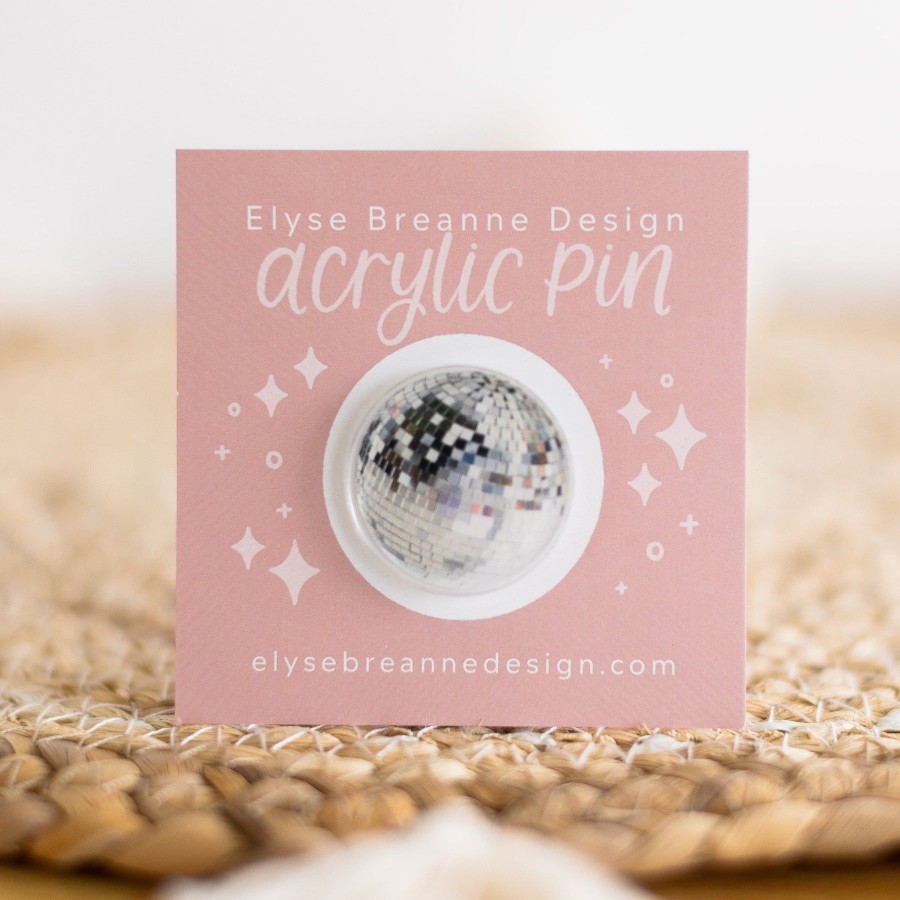 Accessories Elyse Breanne Keychains & Pins | Acrylic Pin, 1X1"