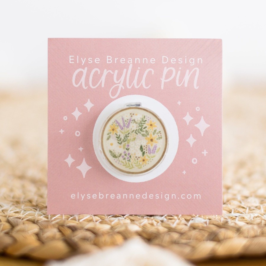 Accessories Elyse Breanne Keychains & Pins | Acrylic Pin, 1X1"