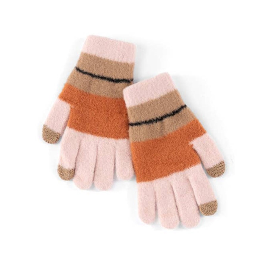 Apparel And Accessories Elyse Breanne | Emerson Pink Touchscreen Gloves