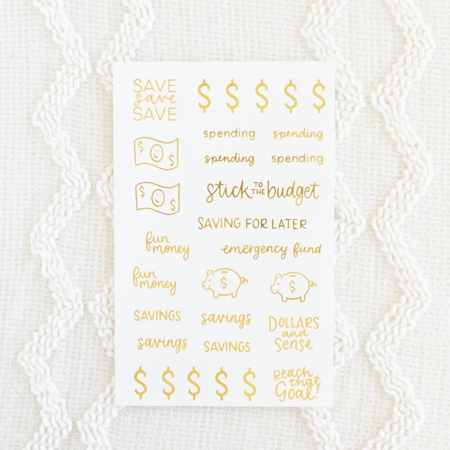 Stationery Elyse Breanne Planners | Budget Sticker Sheet